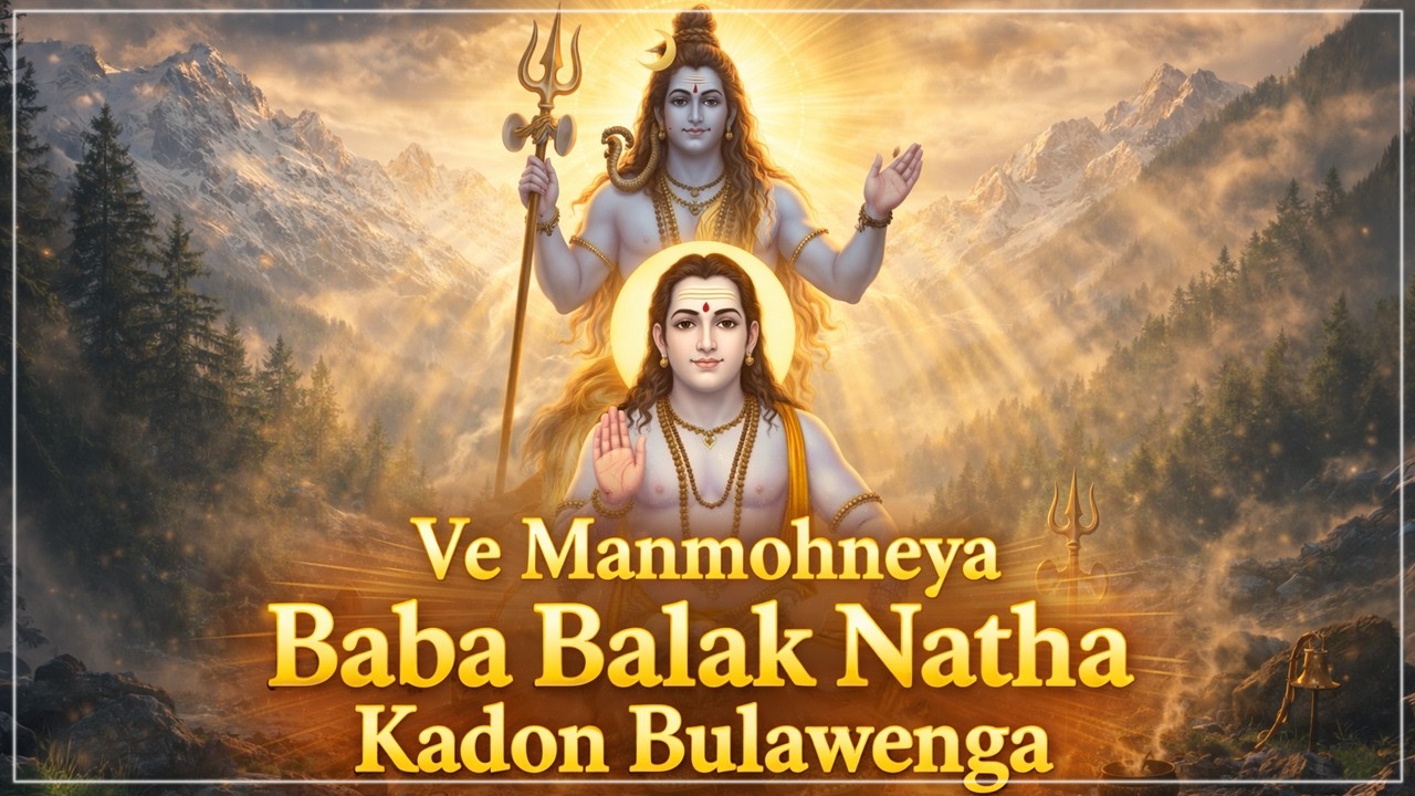 Ve Manmohneya Baba Balak Natha Kadon Bulawenga 🙏 | Soulful Shabad | Jai Baba Balak Nath Ji
