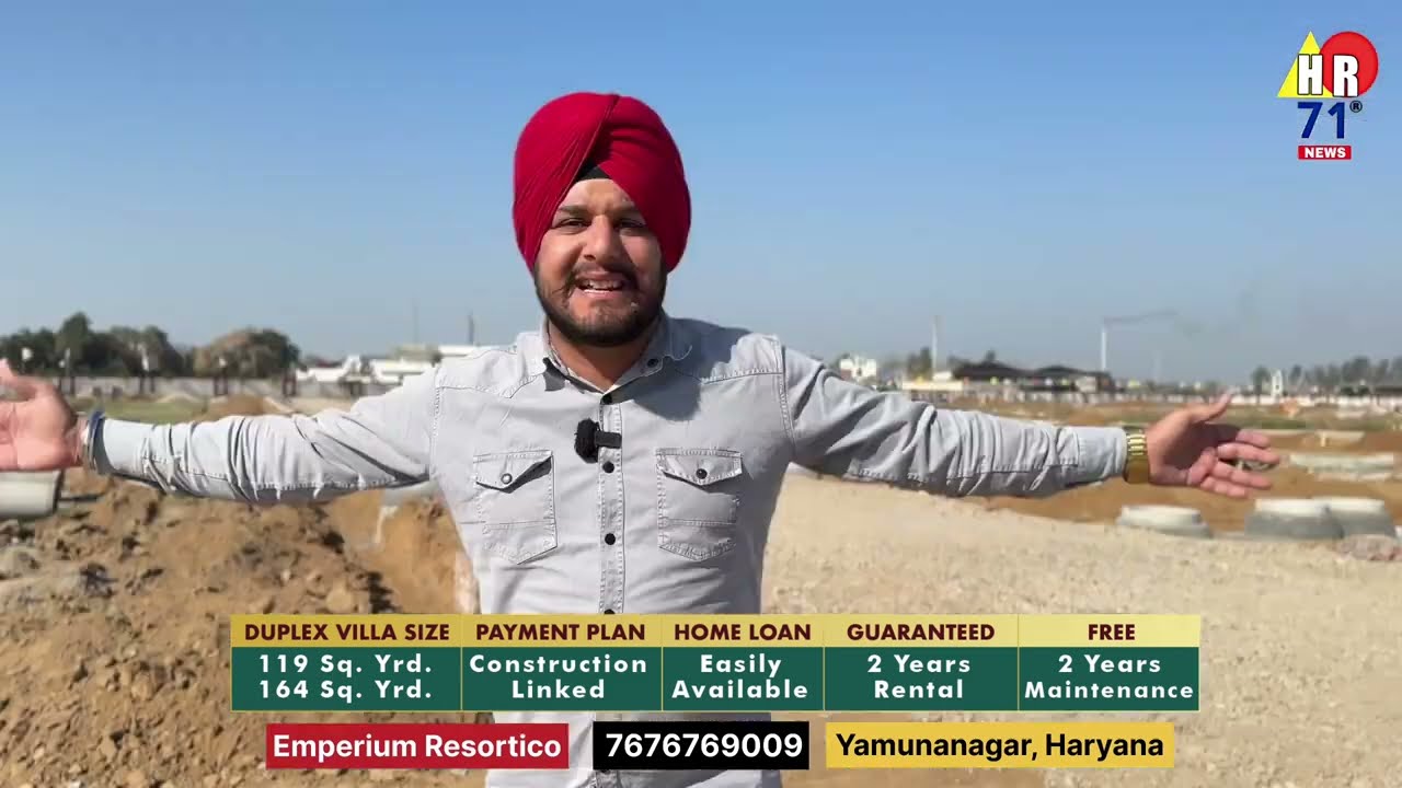 Emperium Resortico Yamunanagar | Best Villas For Sale | Emperium Yamunanagar | HR71 News