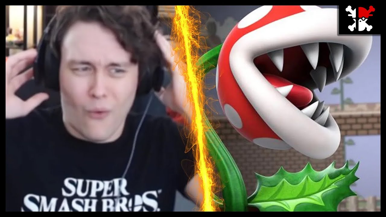Piranha Plant in Smash Bros. Ultimate - RogersBase Reacts