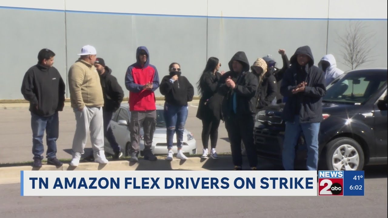 TN Amazon Flex drivers on strike