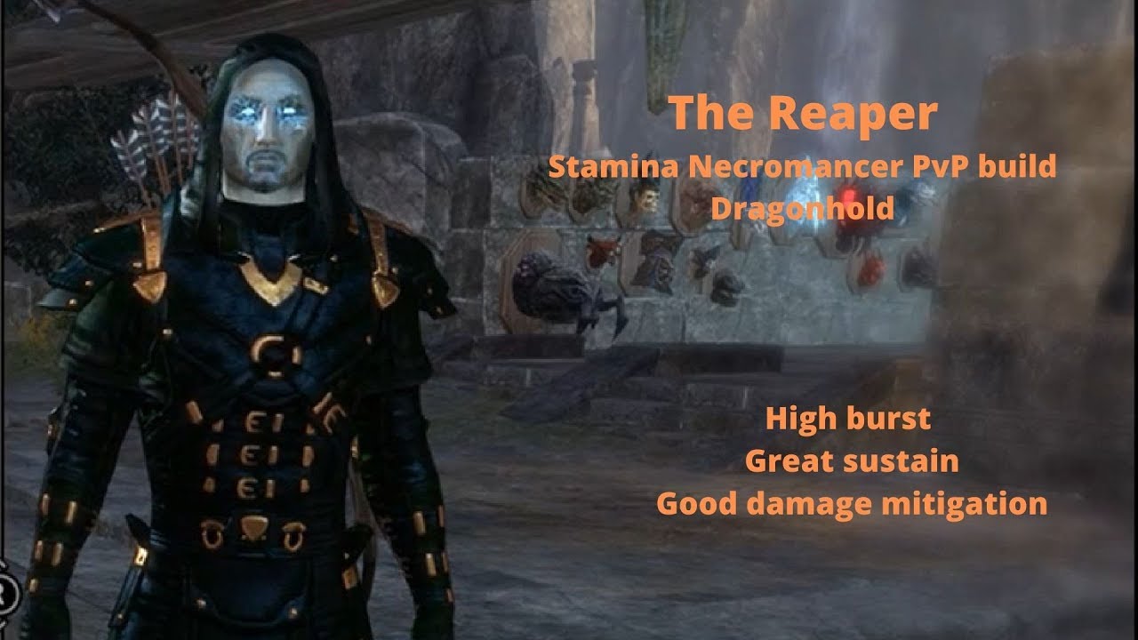 The Reaper- A Stamina Necromancer PvP build