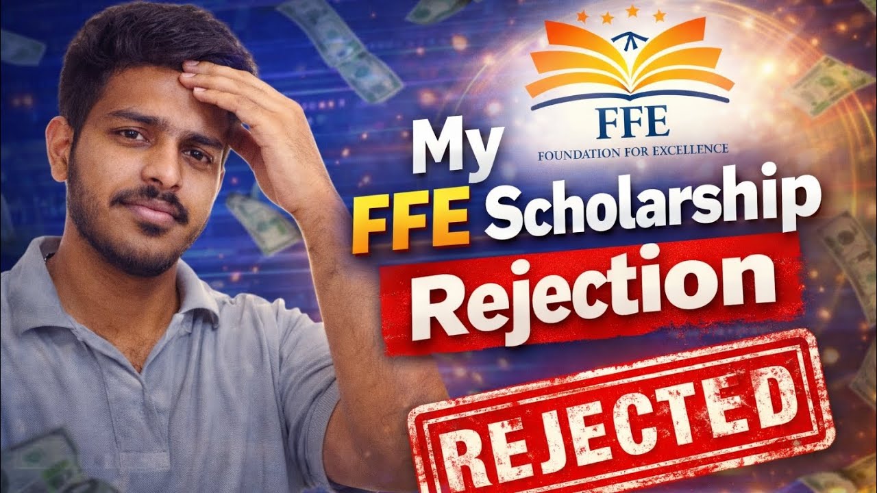 Мне отказали в стипендии FFE | 2026 | #ffescholarship #scholarship2025