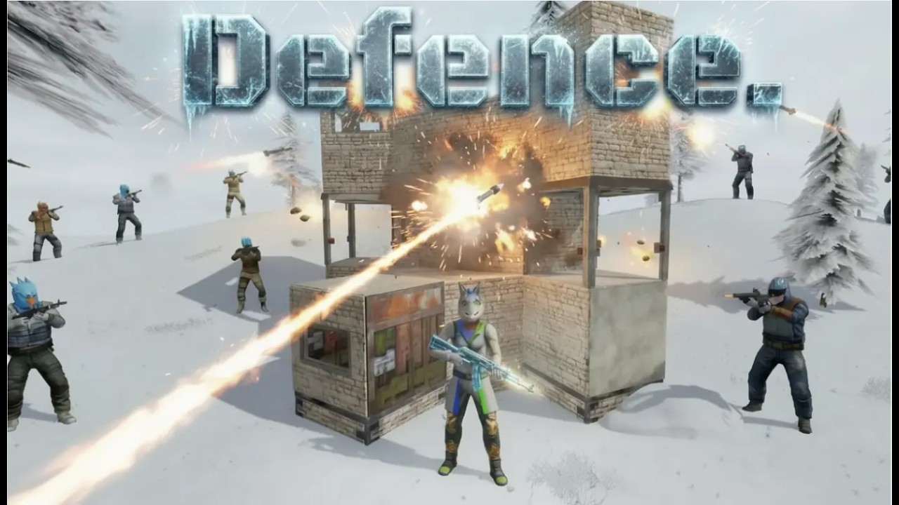 Solo defending base against clans - solo