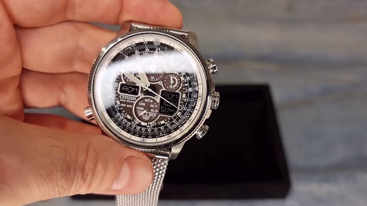 The Best Citizen watch ever - Navihawk JY8030-83E - and the only Citizen I have.