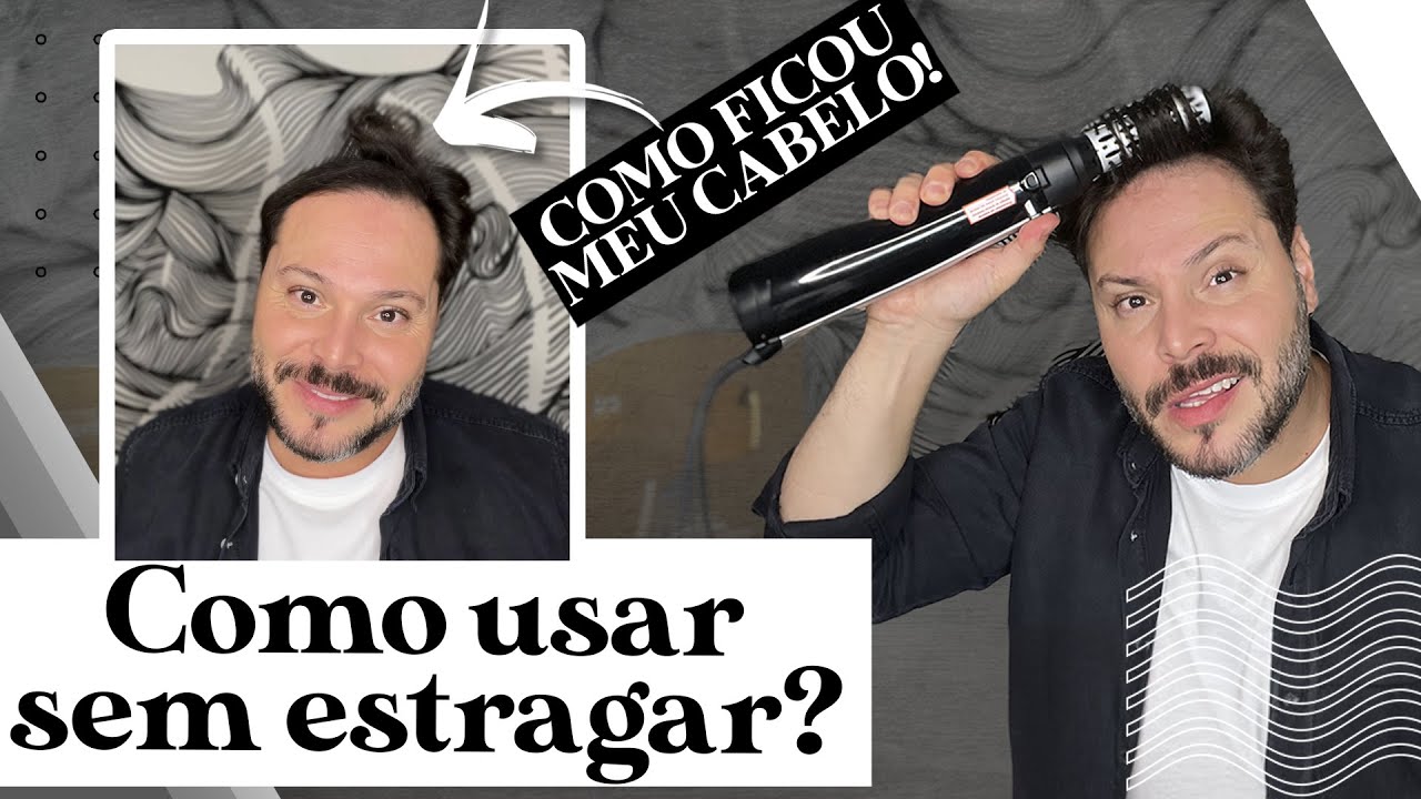 ESCOVA ROTATIVA ACABA COM O CABELO?