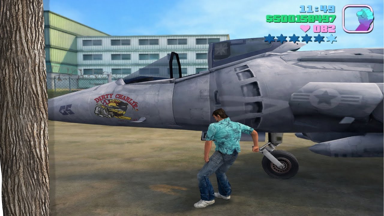 GTA Vice City Part 122 : Stealing Hydra Jet