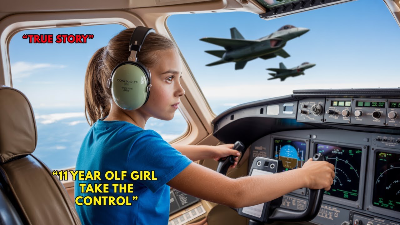 The Plane Lost Control — And Then the 11 Year old Girl in Seat 22F Took the Yoke