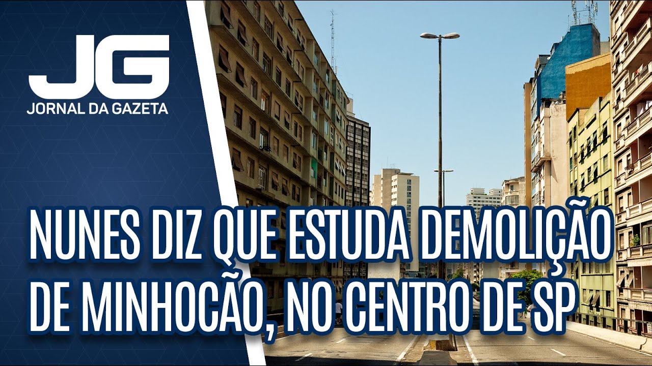 Prefeito de SP diz que estuda demolição de Minhocão, no Centro