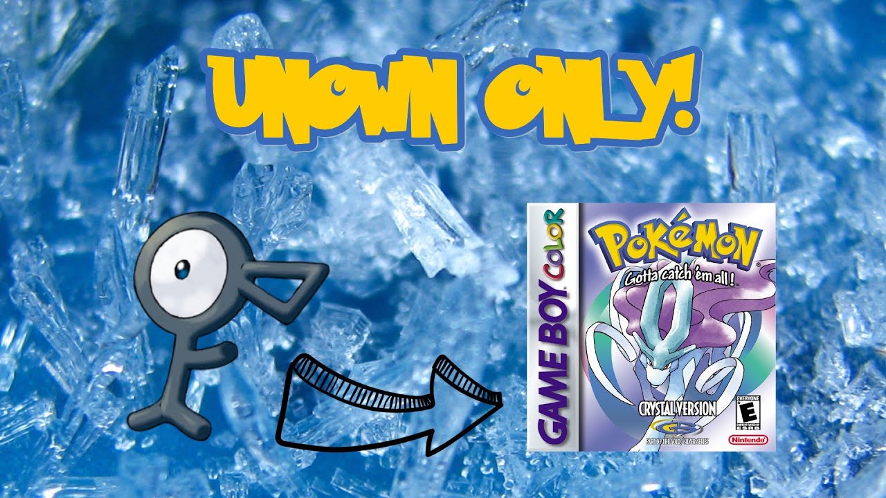 Can You Beat Pokémon Crystal Using Only Unown?