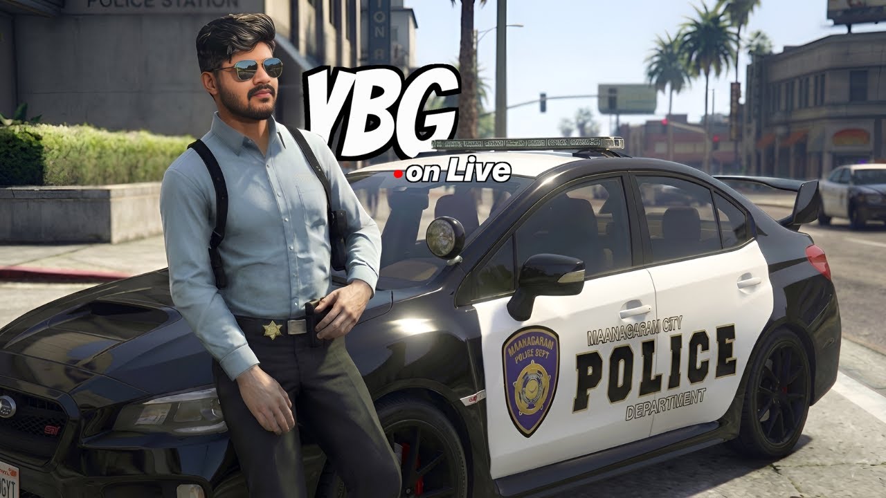 LIVE!!!! Maanagaram City | GTA 5 Police Roleplay | @YBGTamil