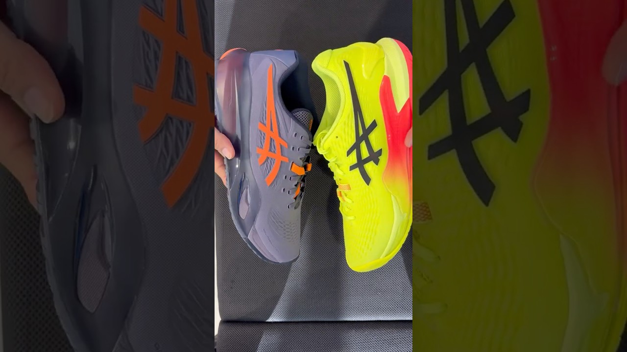 ASICS GEL-RESOLUTION X VS GEL-RESOLUTION 9 TENNIS SHOES #asics #tennis #asicsrunningshoes