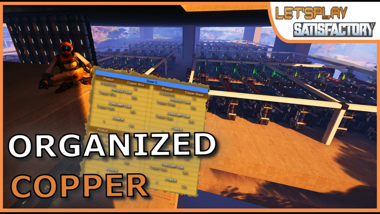 Organizing Chaos: Planning Copper Logistics in Satisfactory