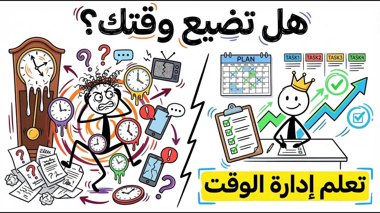 ازاى تدير وقتك بذكاء؟ أسرار إدارة الوقت اللى هتغير حياتك