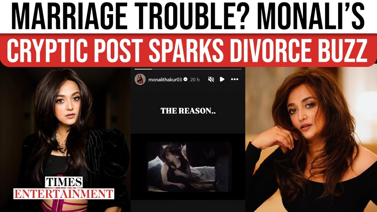 Did Monali Thakur Hint at Domestic Violence? Cryptic Post Sparks Split Rumours
