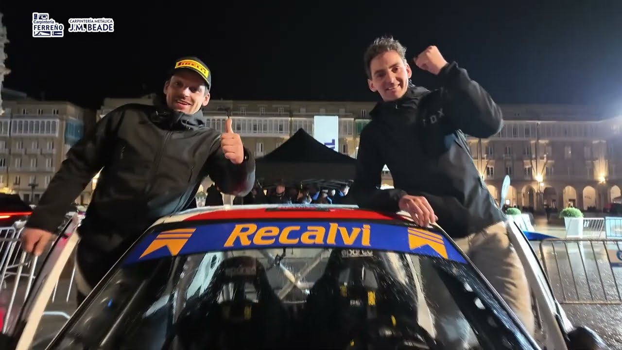 Sergio Sánchez -Luis Prego Rally a Coruña 2025