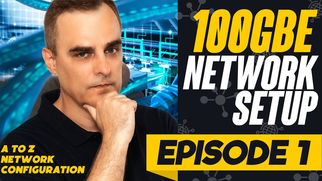 Конфигурация сети 100 GbE // Aruba Networks. Эпизод 1
