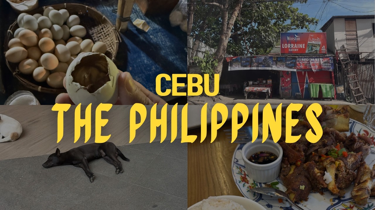 Cebu Philippines Market Walk - REAL Local Food & City Streets!