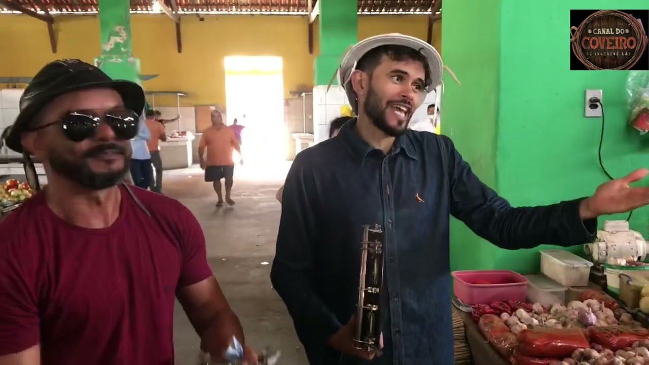 COVEIRO E CONCORDOR NA FEIRA LIVRE DE SÃO JOSÉ DO CAMPESTRE RN