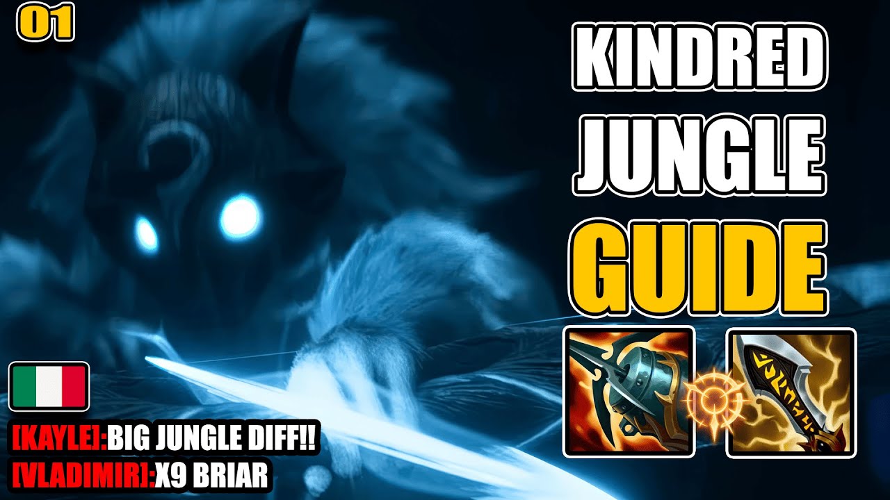 KINDRED JUNGLE SPIEGATA BENE 🔥 | Guida Completa ITA su Macro, League of Legends #01