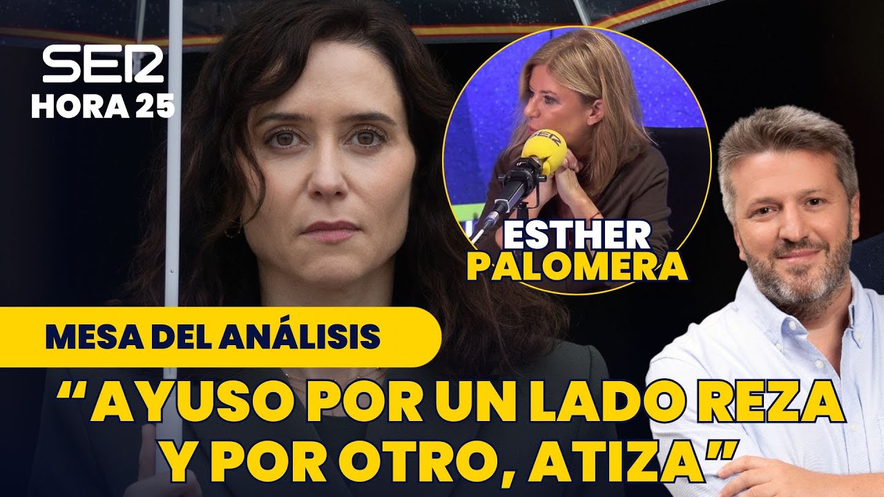 Esther Palomera, crítica con la presidenta de Madrid: 