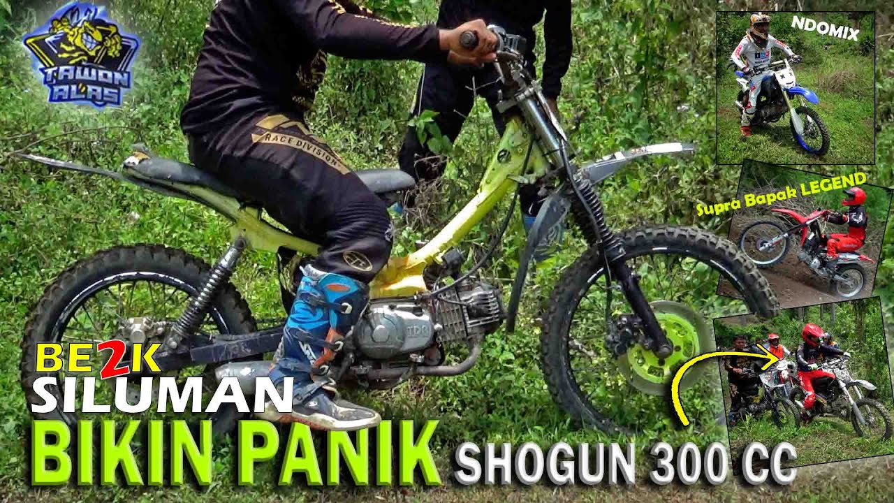 Motor BEBEK SILUMAN bikin panik Shogun 300 CC, Tawon alas, Kediri