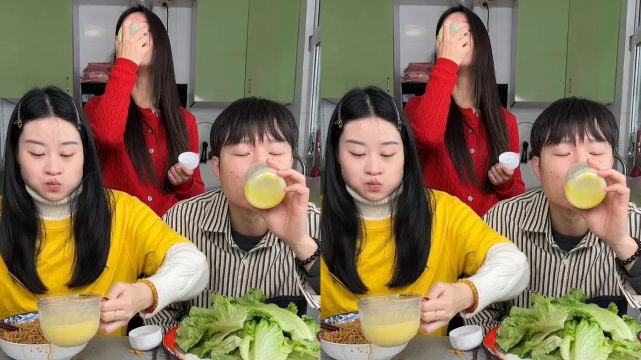 My fried chicken has disappeared without a trace... #food #couple's daily life