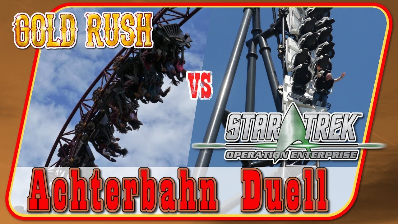 Gold Rush vs Star Trek: Operation Enterprise - Achterbahn Duell
