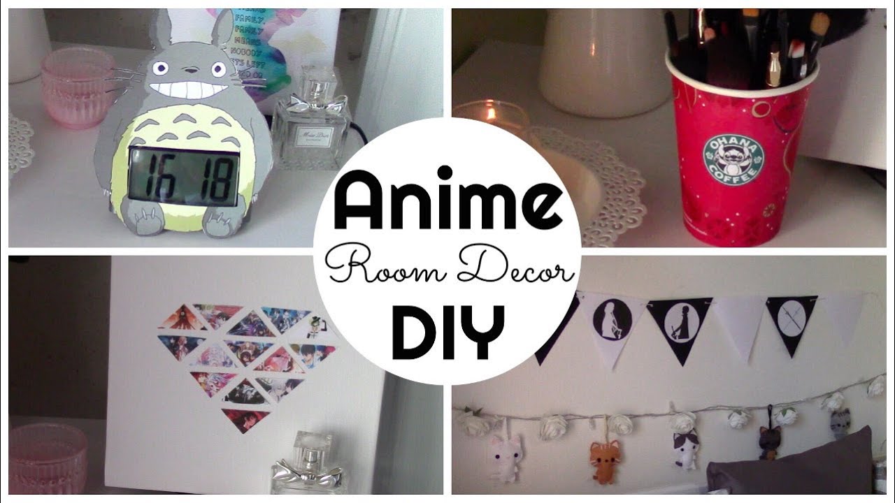 Anime inspired Room Decor DIY (ITA)| Chibiistheway