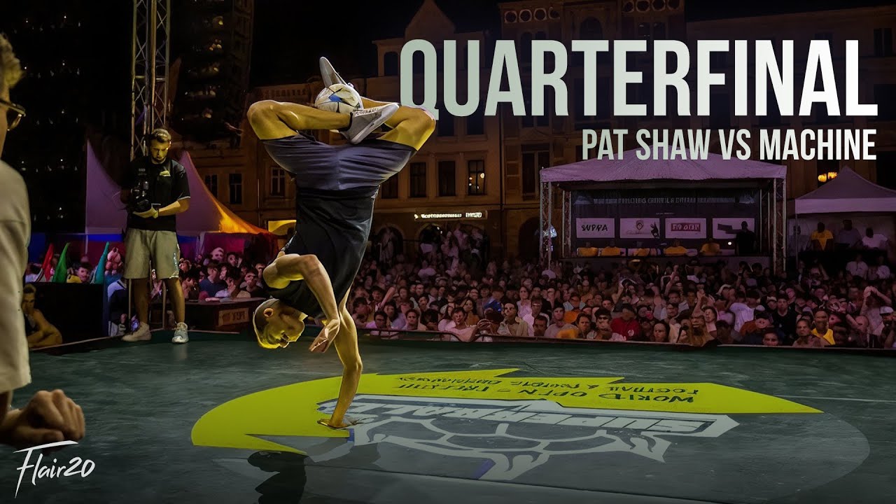 Pat Shaw vs Machine | Quarterfinal | Super Ball World Freestyle Football Championship 2024