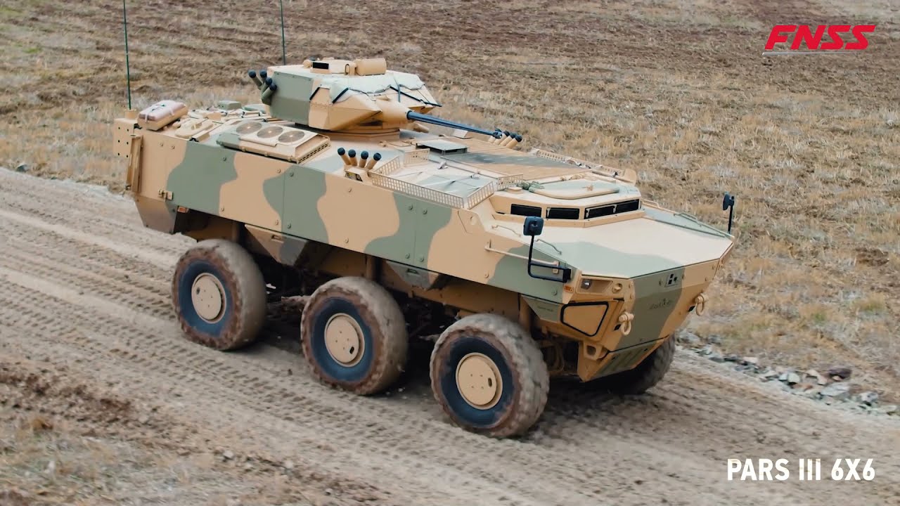 PARS III 6X6 - TAKTİK TEKERLEKLİ ZIRHLI ARAÇ (TTZA)