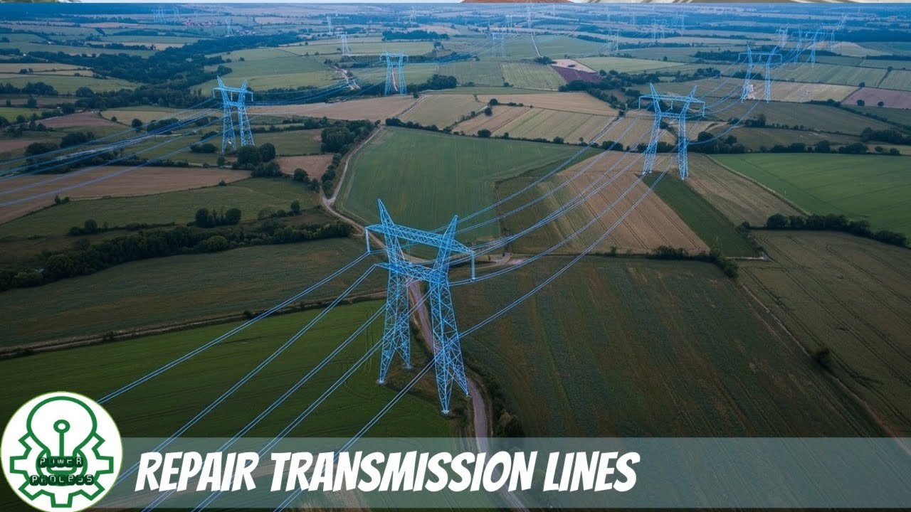How Electrical Lineman's Repair Transmission Lines