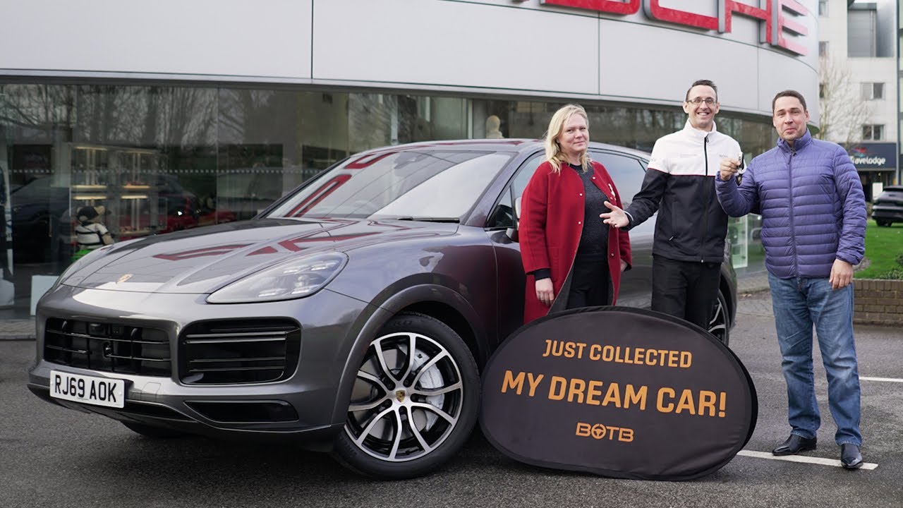 BOTB Winner Alexey Storozhev collects his Porsche Cayenne Turbo!