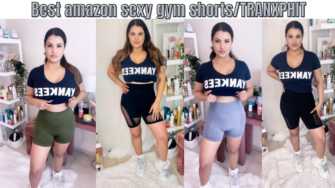 Best amazon sexy gym shorts/TRANXPHIT