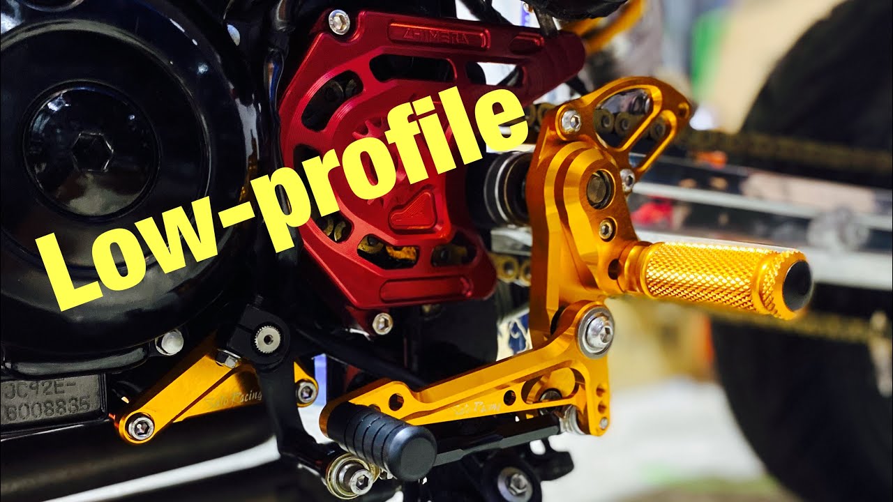 Installing Sato Racing Rear Sets on the 2022 Honda Grom