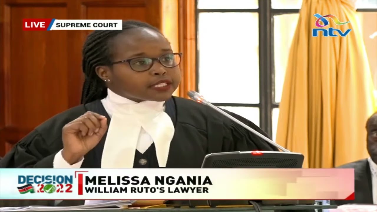 Supreme Court: William Ruto's lawyer, Melissa Ngania, quotes the Bible