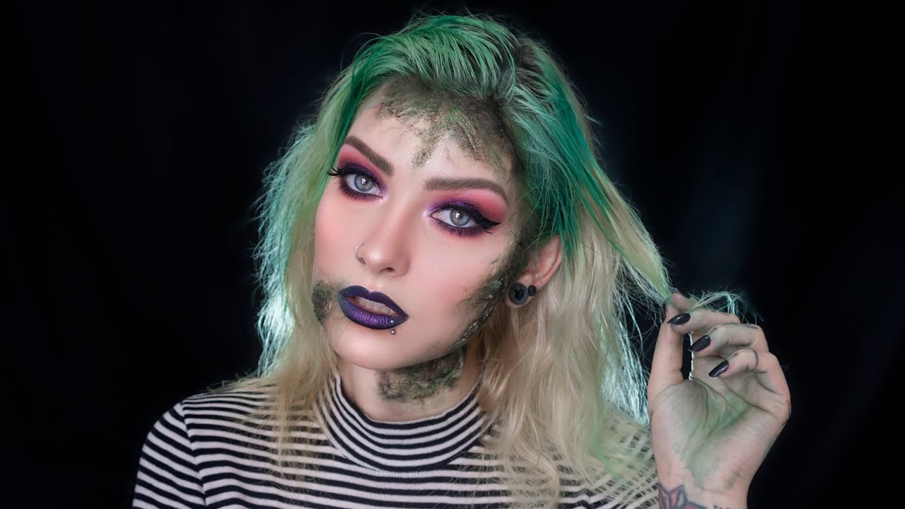 Maquiagem Beetlejuice | versão feminina e glam