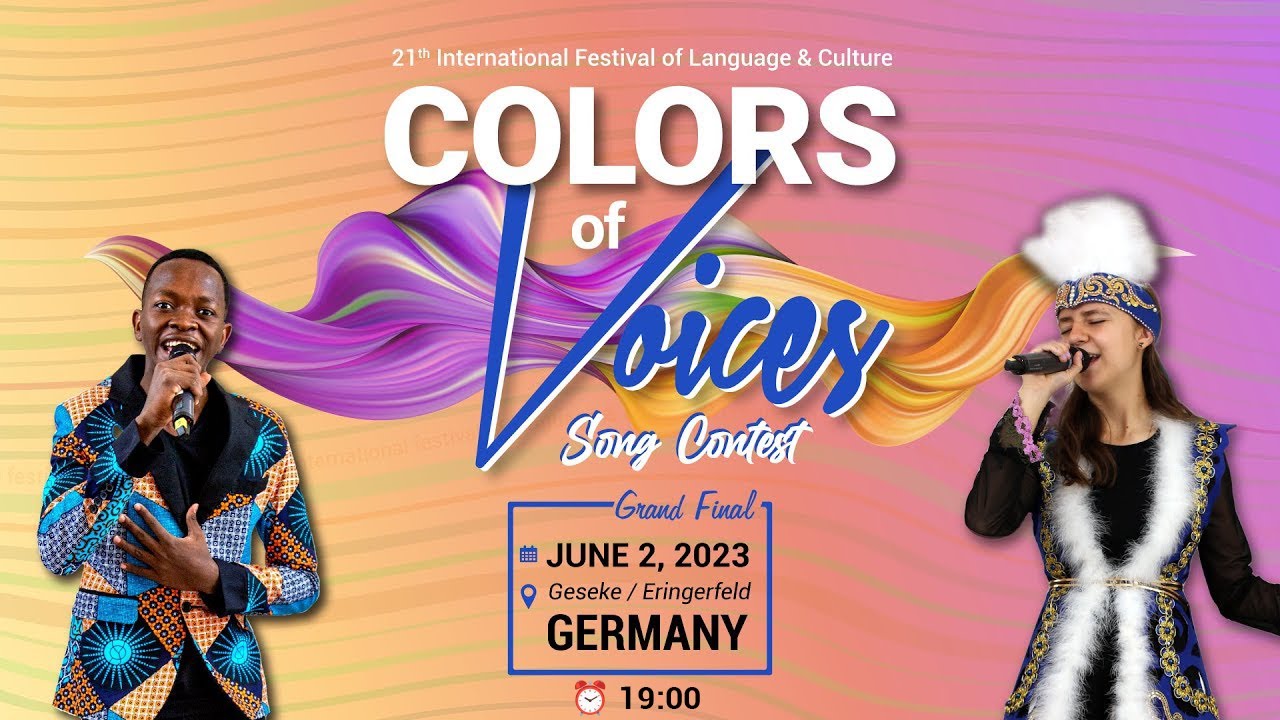 IFLC &ldquo;Colors of Voices&rdquo; Song Contest 2023 - Grand Final - ⏰ 19:00  - Live Stream - Germany