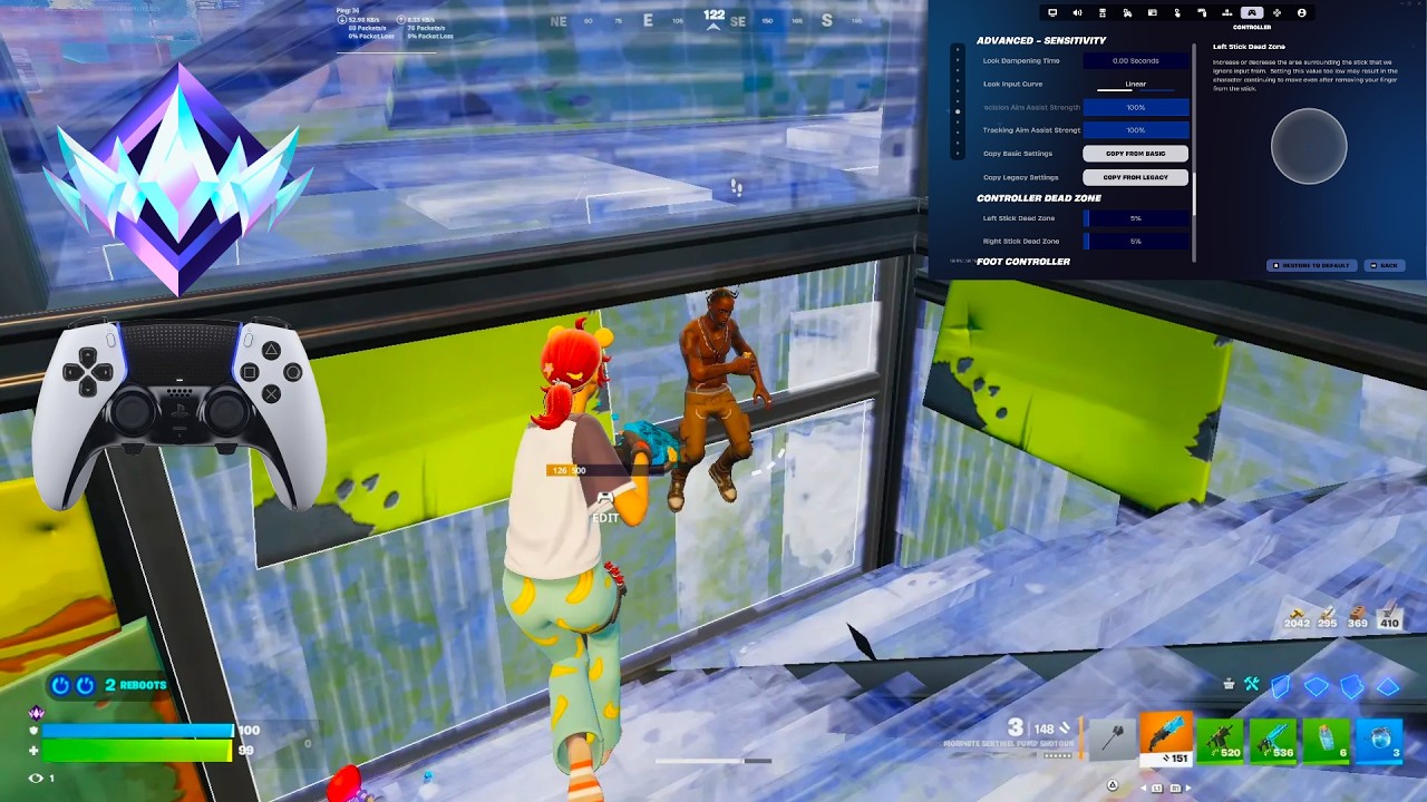 *FASTEST* EDITOR 📝 + BEST Controller Settings For Reload & Ranked (Fortnite Reload Gameplay)