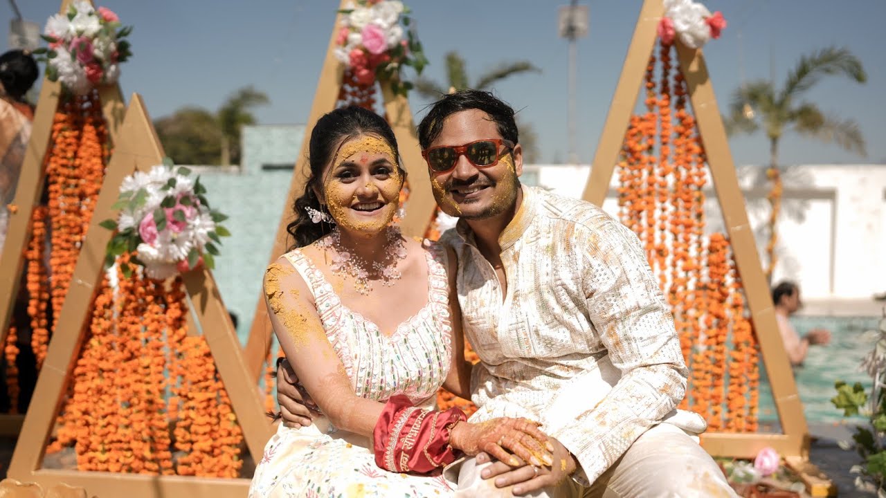 Chuda & Haldi ceremony 💛 #kaya