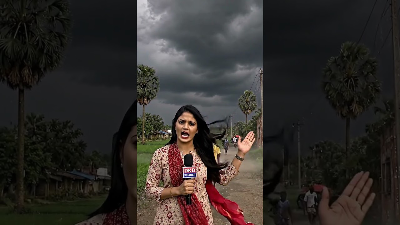 🌪️ Bihar Weather Alert: 4 जिलों में Toofan, 4 जिलों में Heatwave #Shorts