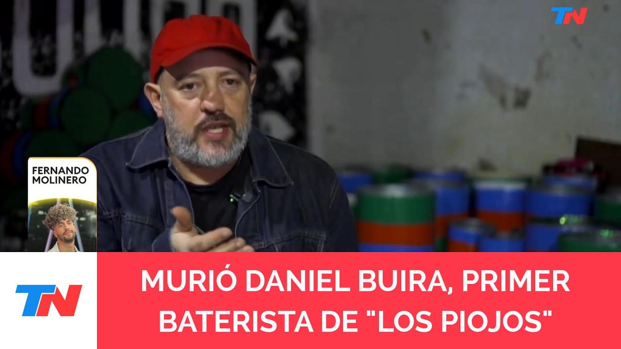 EL ROCK NACIONAL DE LUTO: FALLECI&Oacute; DANIEL BUIRA, PRIMER BATERISTA DE 