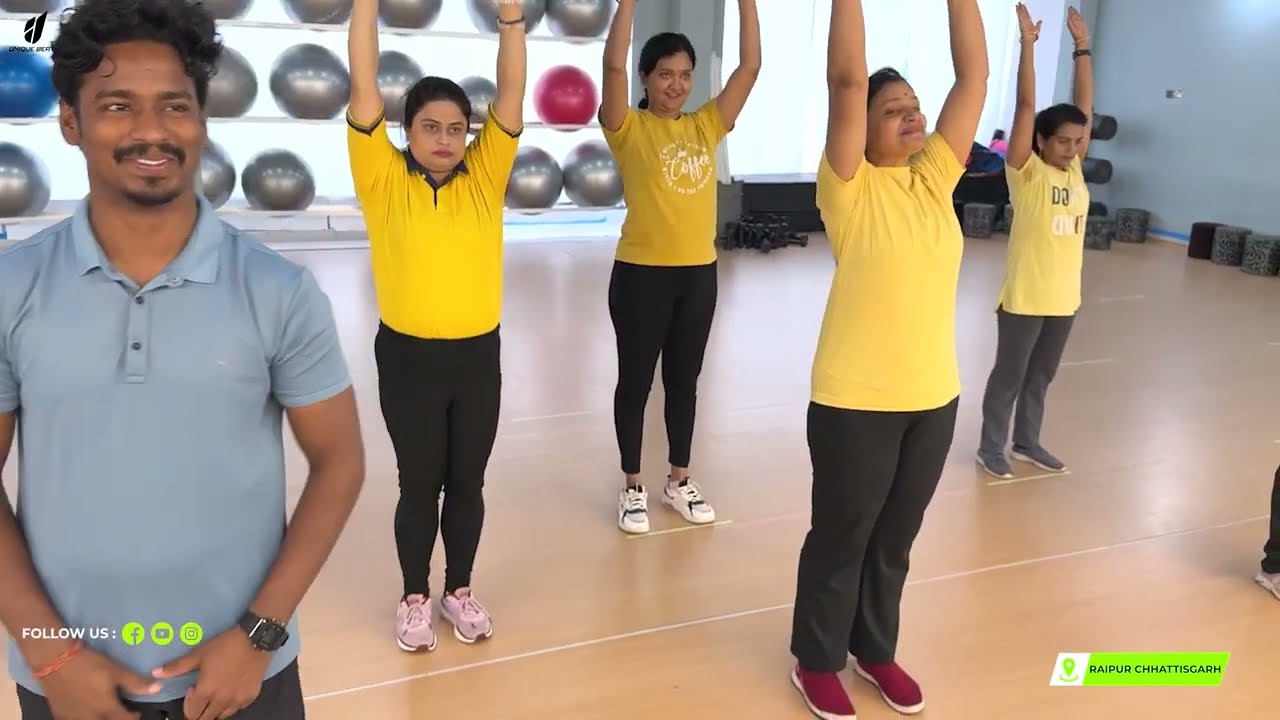 Workout For Lower And Upper Belly Fat Video | Zumba Fitness With Unique Beats