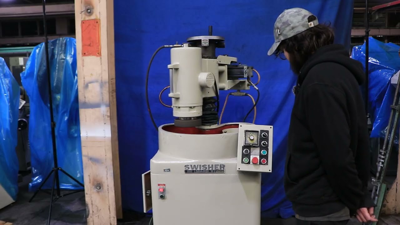 SWISHER VERTICAL SPINDLE STATIONARY TABLE