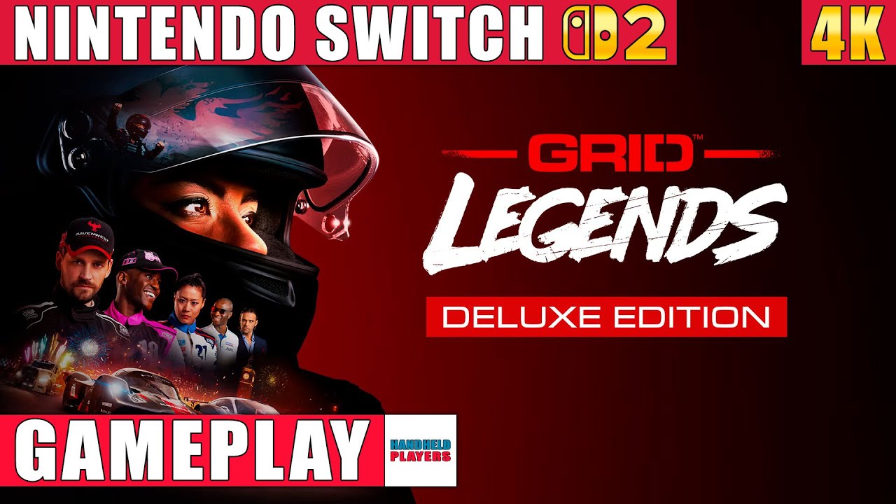 GRID Legends: Deluxe Edition Nintendo Switch 2 Gameplay in 4K