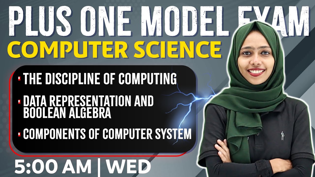 Plus One CS | The Discipline of Computing | Data Representation | Components of Computer System