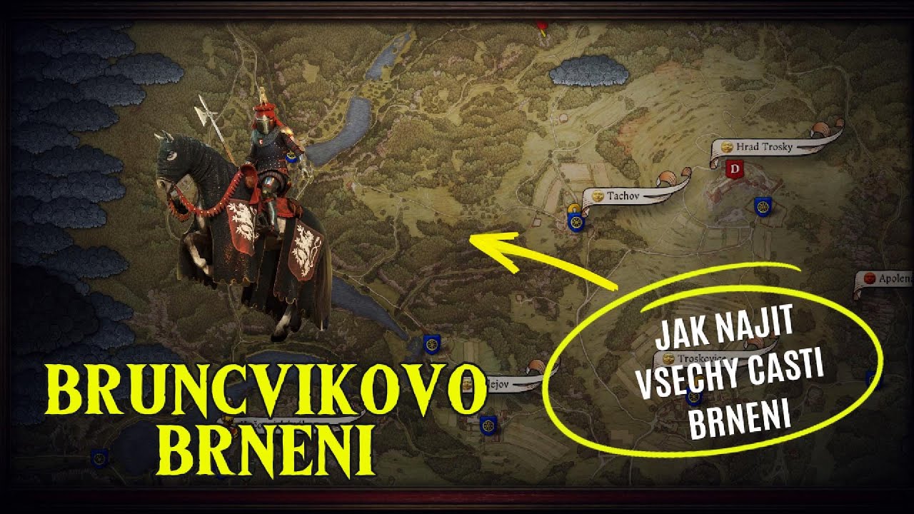 Jak najít Bruncvíkovu zbroj v Kingdom Come: Deliverance II !