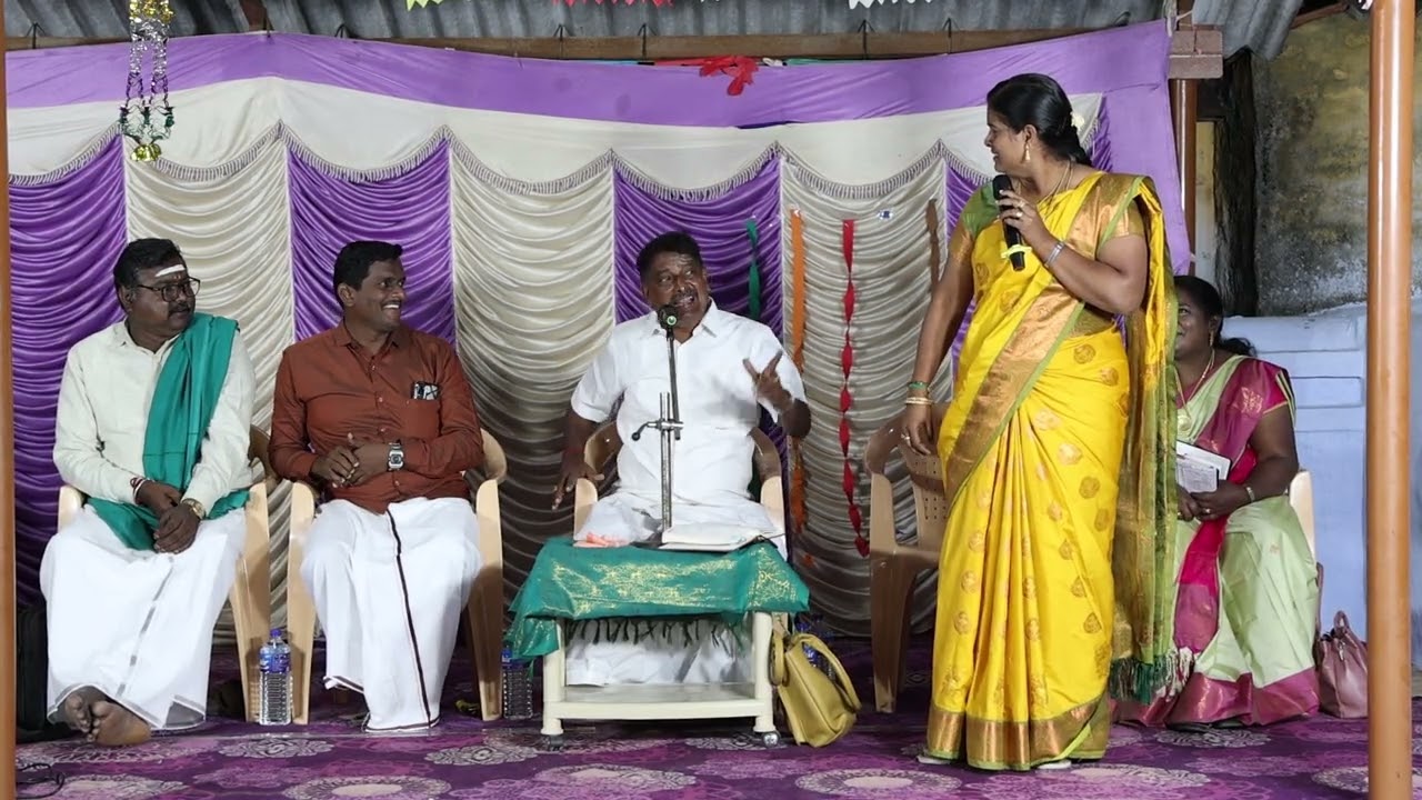 தைபபூசத் திருவிழா முன்னிட்டு சிறப்பு பட்டிமன்றம் | அரங்கம் அதிர்ந்த சிரிப்பு சத்தம்