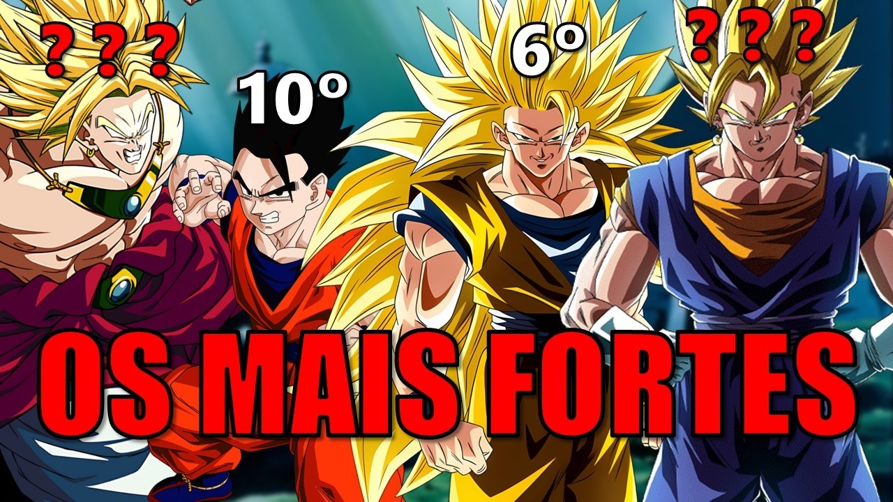 TOP 200 MAIS FORTES de DRAGON BALL Z