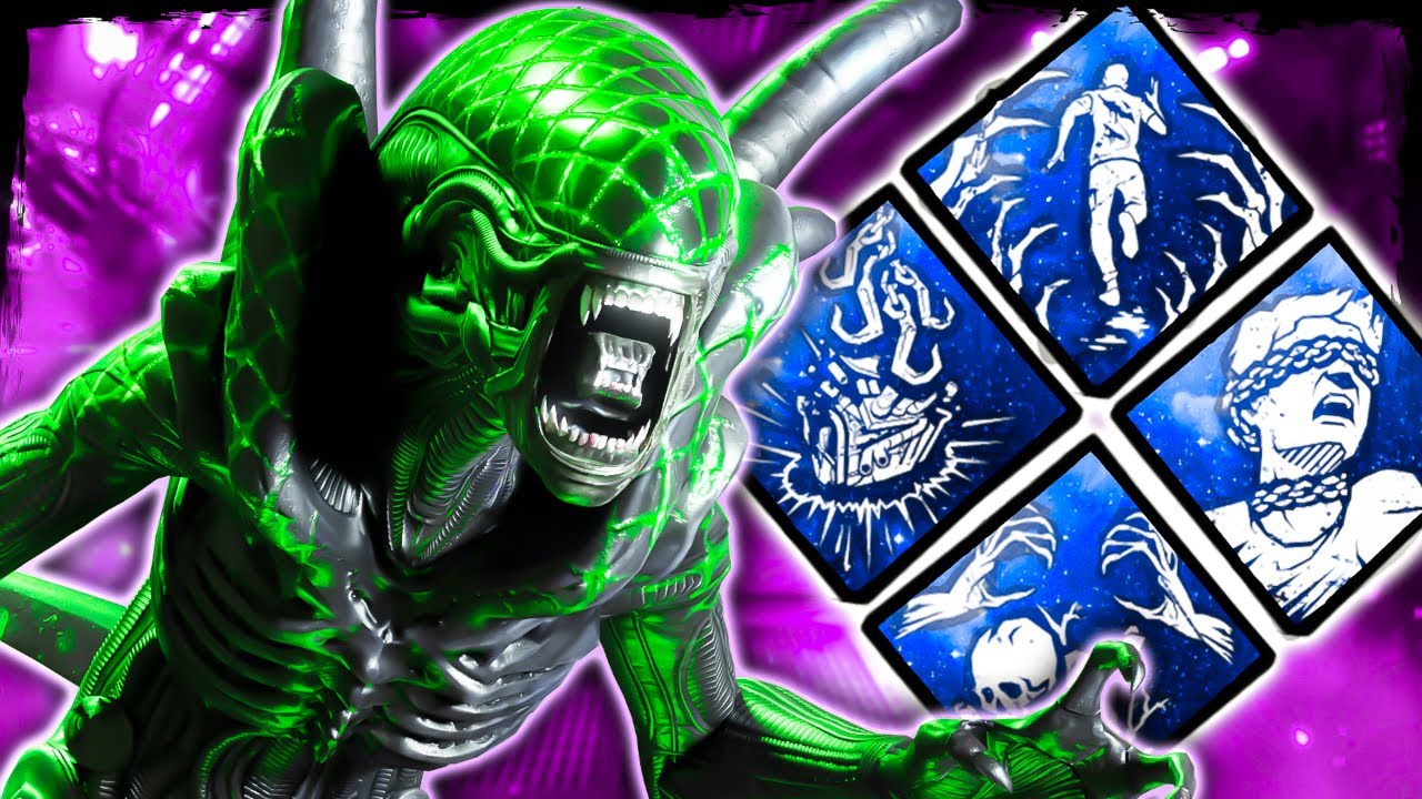 Red's BLOODY HEX Xenomorph Build! - Dead By Daylight | 30 Days of Xenomorph - Days 17 & 18