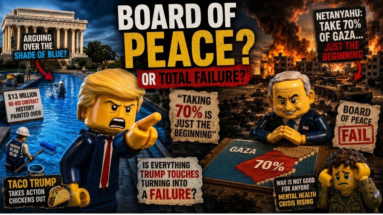 Нетаньяху проигнорировал мирное соглашение по Газе | Рэп LEGO